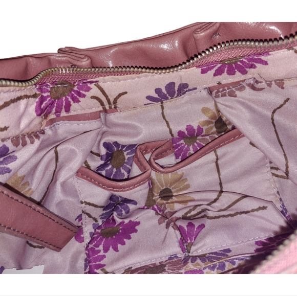 Jessica Simpson Shoulder Bag Purse, Dusty Rose - Picture 5 of 7